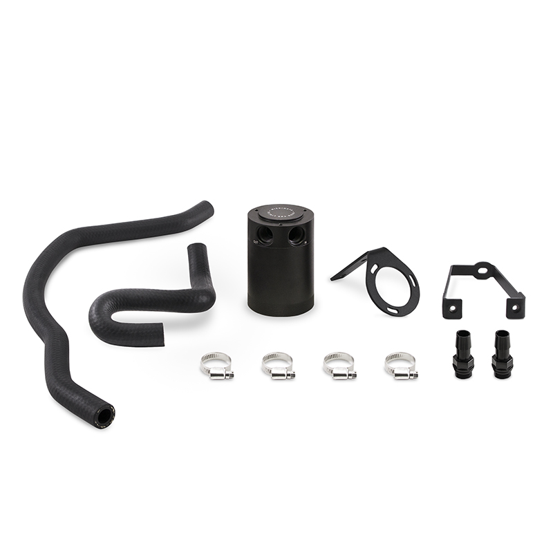 Mishimoto — Mishimoto 2015+ Dodge Charger / 2015+ Chrysler 300C 6.4L Direct Fit Oil Catch Can Kit - Black
Oil Catch Can Kit - view 4